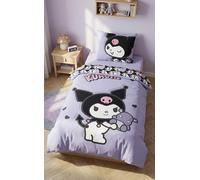 KUROMI Hello Kitty SET LETTO Copripiumino 140x200cm ORIGINALE Ufficiale Viola