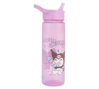 Kuromi Polar Gear - Borraccia con cannuccia, riutilizzabile, per bambini, 600 ml, prodotto ufficiale Polar Gear, senza BPA e plastica riciclabile