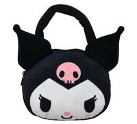 Kuromi Small Plush Zip Close Top Handle bag