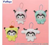 Kuromi Trasformarsi in un amico Mascotte BC Peluche bambola Mascotte Set comp...