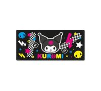 Kuromi XXL Mouse Pad | Sottomano ufficiale Sanrio 80 × 36 cm | Tappetino per mouse da gioco antiscivolo con design colorato - Kawaii Aesthetic & Punk Style