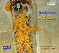 Kurosaki, Hiro & L. Nicholson – Beethoven: Sonate per violino Volume 2 – CD – Accent