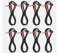 Kurrent Electric Confezione da 8 cavi di alimentazione a pedale per effetti da utilizzare con SKB PS8 PS-45 Pedalboard Power