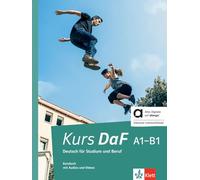 Kurs DaF A1-B1 - Hybride Ausgabe allango: Deutsch für Studium und Beruf. Kursbuch mit Audios und Videos inklusive Lizenzschlüssel allango (24 Monate)