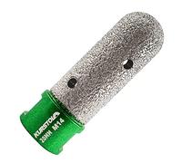 KURSTOL Diamant Fingerfräser - diametro 20 mmXM14 filettatura, per ingrandire la forma rotonda conica, foro esistente di porcellana, ceramica dura, granito, marmo tondo
