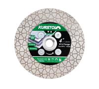 KURSTOL Disco Diamantato 105MM - Dischi Diamantati Disco Diamantato per Piastrelle Smerigliatrice Angelica con Flangia M14 per Tagliare Macinare di Ceramica Porcellanato Granito
