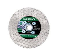 KURSTOL Disco Diamantato - Lama diamantata per taglio abrasivo 115mm X M14 Arbor mola in granito per smussare modellare gres porcellanato piastrelle ceramica granito cemento