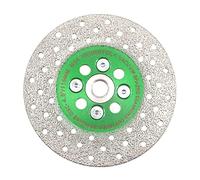 KURSTOL Disco Diamantato - Lama diamantata per taglio abrasivo 4.5"/115mm X M14 Arbor, mola in granito per smussare modellare gres porcellanato, piastrelle, ceramica, granito, cemento