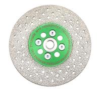 KURSTOL Disco Diamantato - Lama diamantata per taglio abrasivo 5"/125mm X M14 Arbor, mola in granito per smussare modellare gres porcellanato, piastrelle, ceramica, granito, cemento