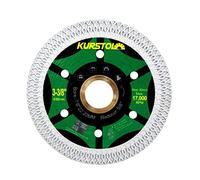 KURSTOL Disco Diamantato per Piastrella - 85mm Dischi Taglio per Porcellana, Piastrelle, Ceramica, Marmo, Granito, Alesaggio 22,23-15,875 mm