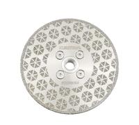 KURSTOL Disco Diamantato per Piastrelle - 125MM Dischi Diamantati Disco Diamantato Smerigliatrice Angelica con filettatura M14 per Tagliare Macinare di Ceramica Porcellanato Granito