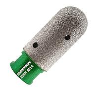 KURSTOL Fresa Diamantata - diametro 25 mmXM14 filettatura, per ingrandire la forma rotonda conica, foro esistente di porcellana, ceramica dura, granito, marmo tondo