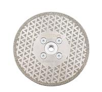 KURSTOL Lama per sega diamantata per piastrelle -125mm disco diamantato lama per smerigliatrice angelica 22.23-15.8mm per tagliare e macinare piastrelle di ceramica porcellana granito