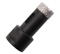 KURSTOL Punta per Trapano Diamantata - Fresa diamantata 20MM filettatura M14 per foratura a secco Porcellana Ceramica Granito Marmo Pietra Smerigliatrice angolare