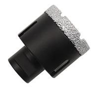 KURSTOL Punta per Trapano Diamantata - Fresa diamantata 50MM filettatura M14 per foratura a secco Porcellana Ceramica Granito Marmo Pietra Smerigliatrice angolare