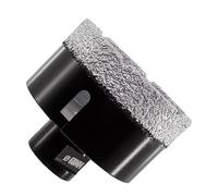 KURSTOL Punta per Trapano Diamantata - Fresa diamantata 68MM filettatura M14 per foratura a secco Porcellana Ceramica Granito Marmo Pietra Smerigliatrice angolare