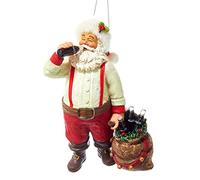 Kurt Adler CC9162 - Decorazione per la coca di Babbo Natale, 14 cm