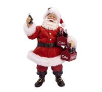 Kurt Adler Coca-Cola Babbo Natale con due sei confezioni da 26,7 cm