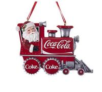 Kurt Adler Coca-Cola - Ornamento per treno di Babbo Natale