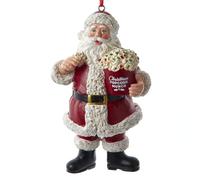 Kurt Adler - Decorazione a forma di Babbo Natale, in resina, 10,2