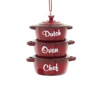 Kurt Adler - Decorazione da forno olandese impilata, 7,9 cm