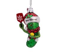 Kurt Adler Noble Gems™ - Sottaceto con decorazione di Babbo Natale, 8,9 cm
