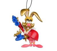 Kurt Adler per Selezione Cartoleria Varzi dal 1956 addobbo Disney Alice nel paese delle meraviglie Coniglio