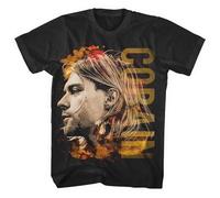 Kurt Cobain Coloured Side View TS, Nero, M