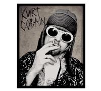 Kurt Cobain Leggero Fleece Coperta | 45 X 60 Pollici