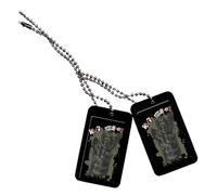 Kurt Cobain Nirvana Dogtags - Collana per cani con turbinii blu profuma di spiri