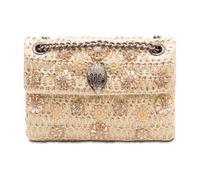 Kurt Geiger, ,Bags ,Donna ,Beige ,ONE SIZE Raffia Mini Kensingt