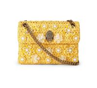 Kurt Geiger, ,Bags ,Donna ,Giallo ,ONE SIZE Mini Borsa Kensington in Raffia