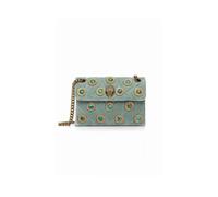 Kurt Geiger, ,Bags ,Donna ,Verde ,ONE SIZE Velvet Mini Kensington Bag