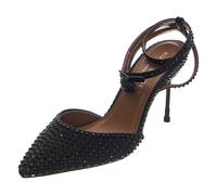 Kurt geiger bond 90 ankle closed toe black fabric
