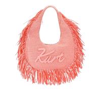 Kurt Geiger - Borsa Hobo Grande con Frange - - Bags - Donna - Rosa - ONE SIZE