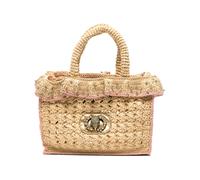 Kurt Geiger - Chelsea Ruffle Tote Bag - -Bags -Donna -Beige -ONE SIZE