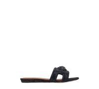 Kurt Geiger ciabatte eleganti Eagle con strass nero