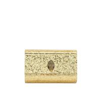 Kurt Geiger clutch Party Eagle con paillettes oro