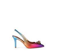 Kurt Geiger decollete slingback in pelle martellata multicolor