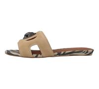 Kurt Geiger - Eagle Cut Out Flat Sdl - - Shoes - Donna - Marrone - 38 EU
