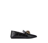 Kurt Geiger mocassini slip on in pelle effetto coccodrillo nero 37
