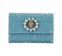 Kurt Geiger - Party Eagle Clutch - -Bags -Donna -Blu -ONE SIZE