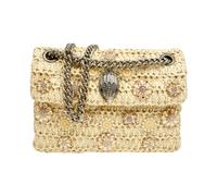 Kurt Geiger - Raffia Mini Kensington - - Bags - Donna - Beige - ONE SIZE