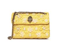 Kurt Geiger - Raffia Mini Kensington - - Bags - Donna - Giallo - ONE SIZE