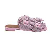 Kurt Geiger - Sandalo Basso con Fibbia in Raffia - -Shoes -Donna -Rosa -39 EU