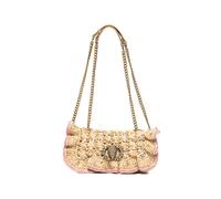 Kurt Geiger - Small Chelsea Ruffled Shoulder Bag - -Bags -Donna -Beige -ONE SIZE