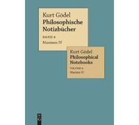 Kurt Gödel Maximen IV / Maxims IV (Copertina rigida)