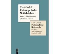 Kurt Gödel Zeiteinteilung (Maximen) I Und II / Time Management (Maxi (Tascabile)