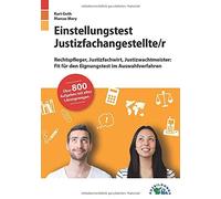 Kurt Guth Marcu Einstellungstest Justizfachangestellter: Rechtspfleg (Tascabile)