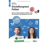 Kurt Guth Marcu Einstellungstest Polizei: Fit für den Eignungstest i (Tascabile)